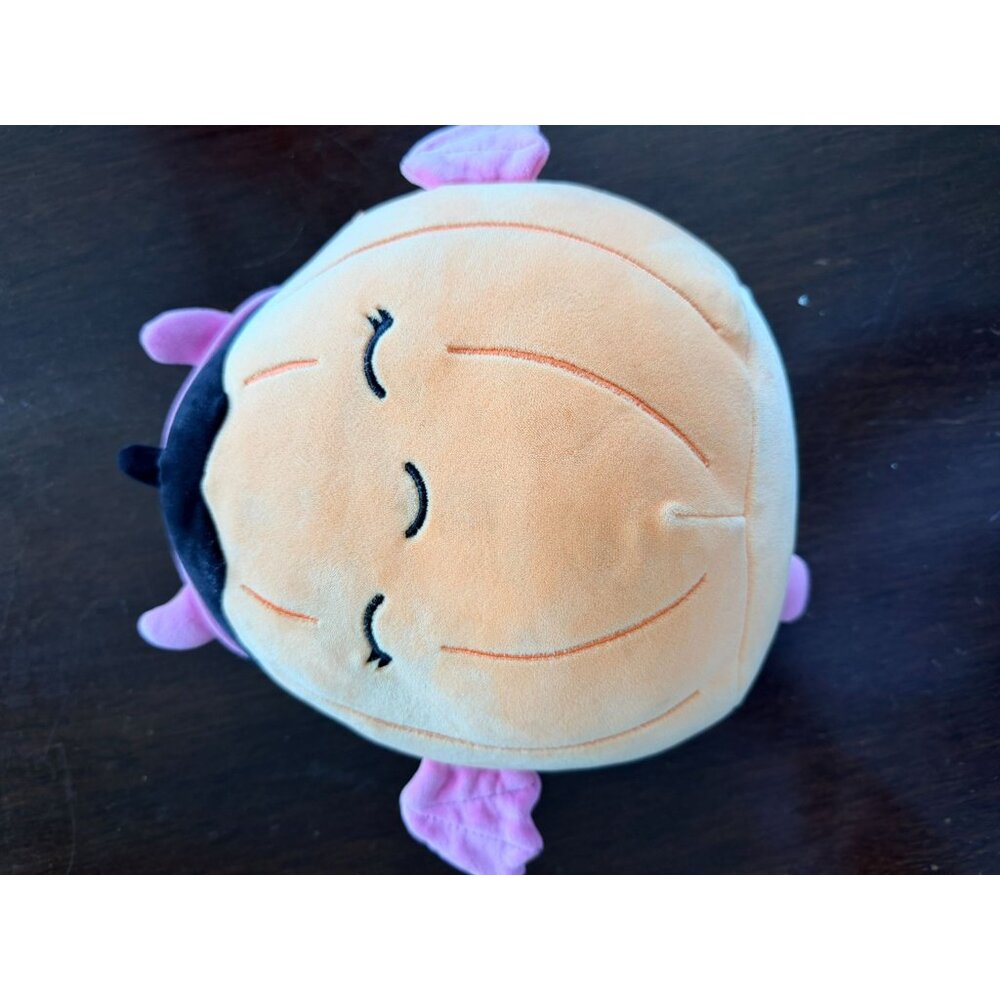 Original Squishmallows Jazwares Orange Plush Toy With Pink Fins & Antennae 7-Inc